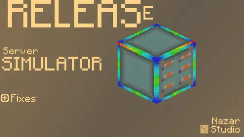 Server Simulator — Minecraft xarita, rasm 1