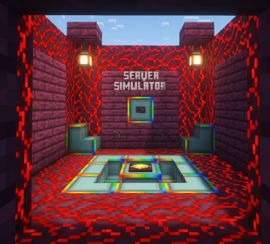 Server Simulator — Minecraft xarita, rasm 4