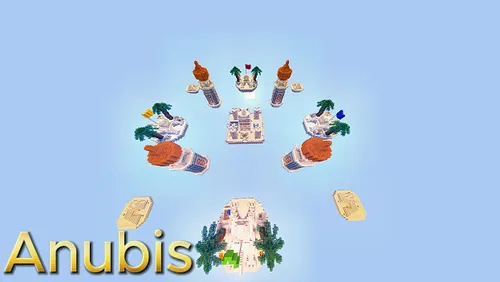 Anubis (BedWars) — Minecraft xarita, rasm 1