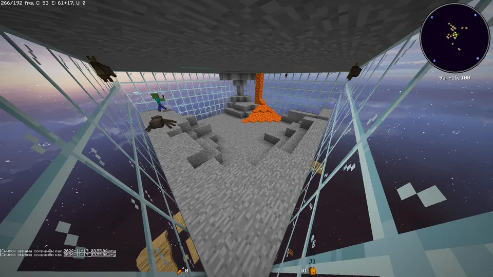Kvadrat kolba — Minecraft xarita, rasm 2