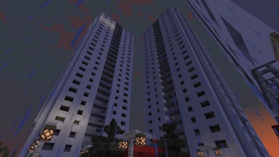 I-155NB bilan hovli — Minecraft xarita, rasm 4