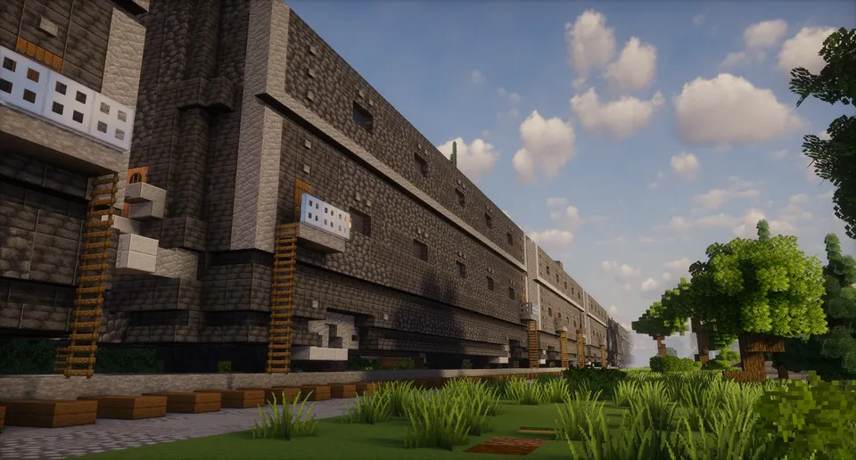 Zirhli poyezd "Darkness" — Minecraft xarita, rasm 2