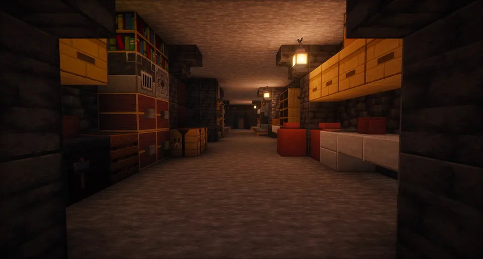 Zirhli poyezd "Darkness" — Minecraft xarita, rasm 5