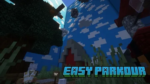 Easy Parkour By Lauzt1m — Minecraft xarita, rasm 1