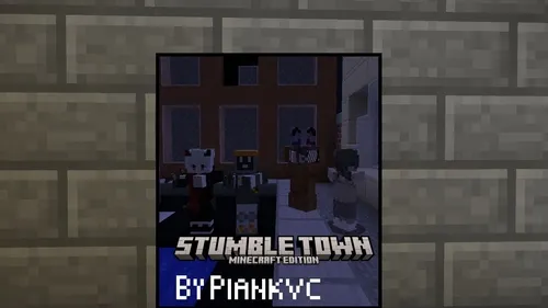Stumble Town — Minecraft xarita, rasm 1