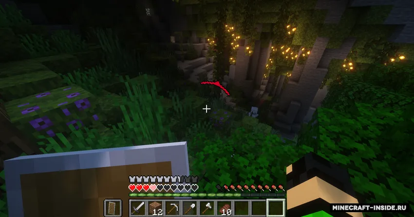 Directional Damage Indicator — Minecraft mod, rasm 2
