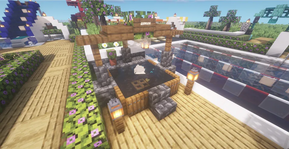 Aquapark "OWater" — Minecraft xarita, rasm 8