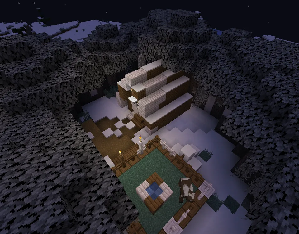 Uy, shirin uy — Minecraft xarita, rasm 2
