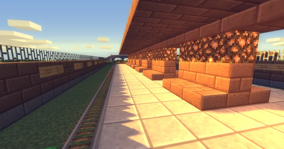 Qishloq metrosi — Minecraft xarita, rasm 4
