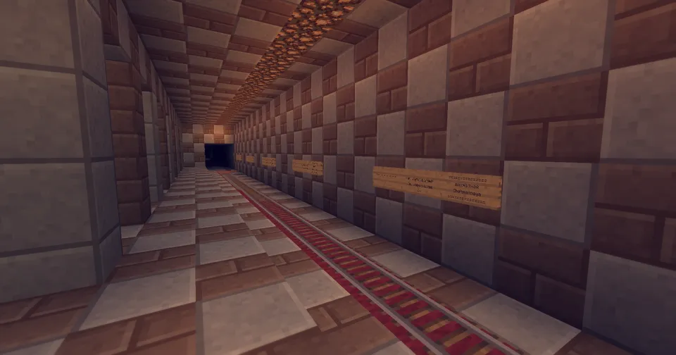 Qishloq metrosi — Minecraft xarita, rasm 8