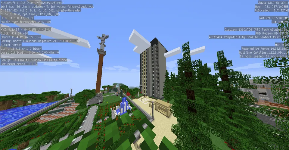 Layt Siti — Minecraft xarita, rasm 8