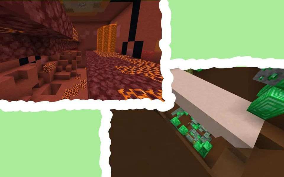 Moblar orasida yashirinish — Minecraft xarita, rasm 2