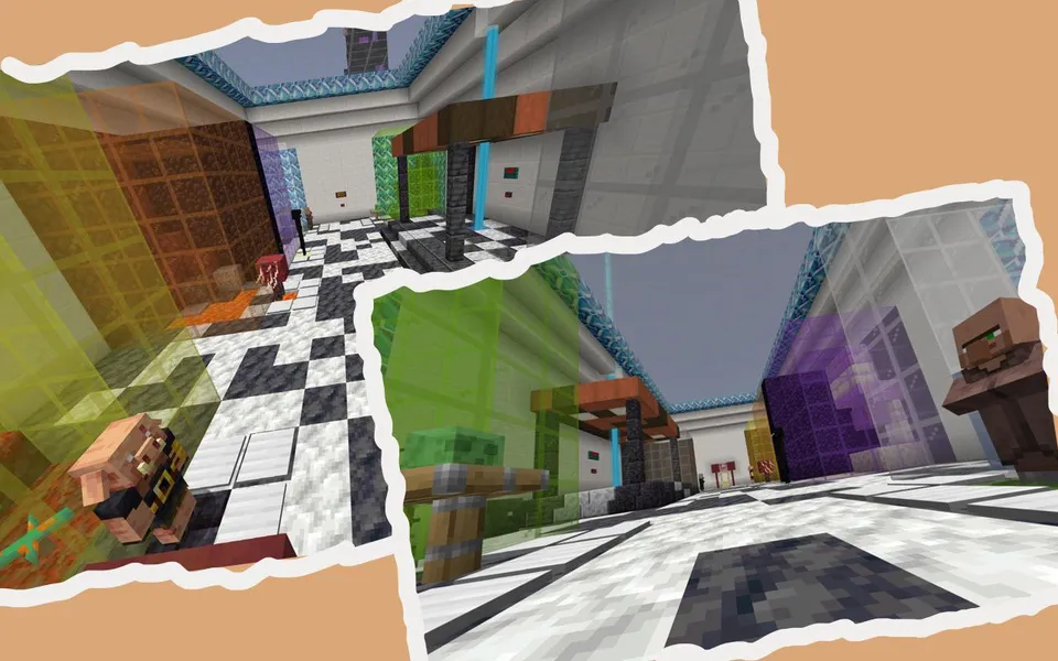 Moblar orasida yashirinish — Minecraft xarita, rasm 3