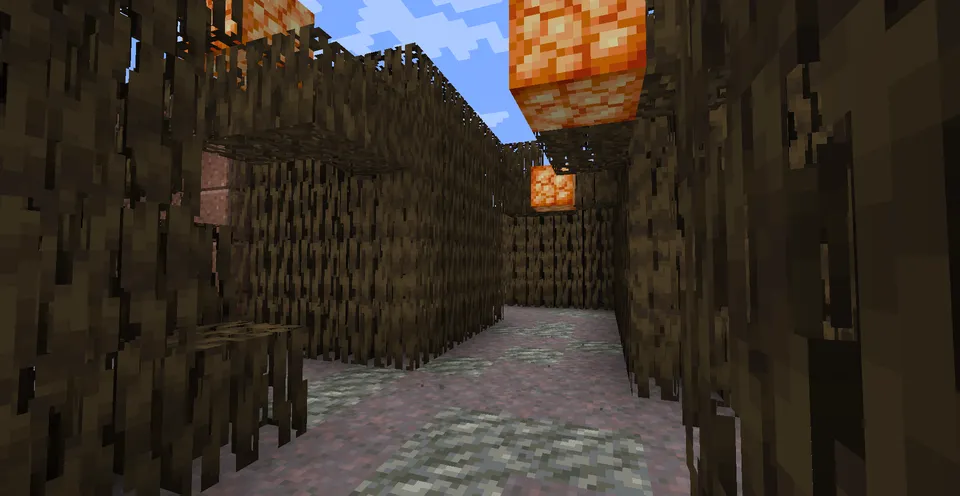 Sariq harakatlanuvchi blok IV: butalar — Minecraft xarita, rasm 3