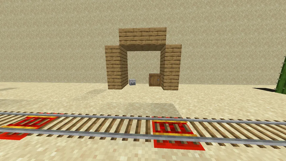 The long ride on the rails — Minecraft xarita, rasm 4