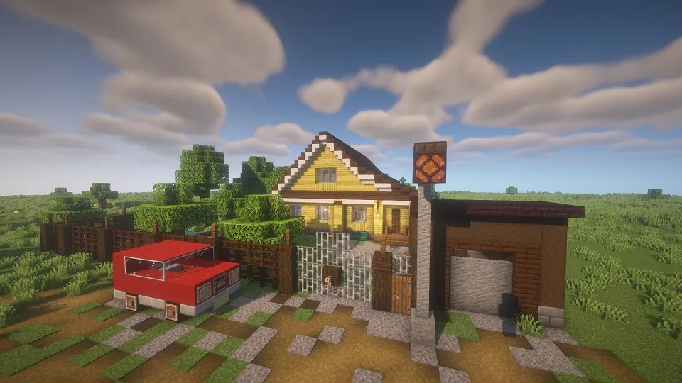 Rus uyi — Minecraft xarita, rasm 2