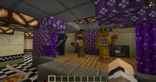 Animatroniklar bilan tun — Minecraft xarita, rasm 1