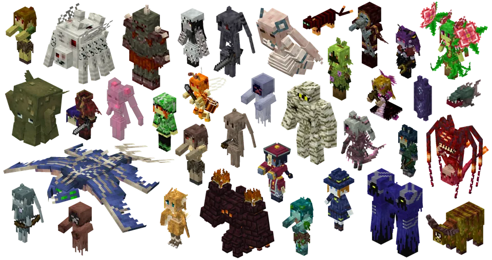 Hostile Mobs and Girls (HMaG) — Minecraft mod, rasm 3