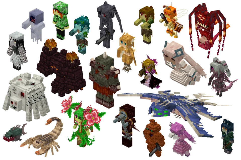 Hostile Mobs and Girls (HMaG) — Minecraft mod, rasm 8