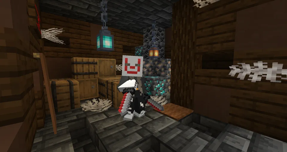 He's somewhere nearby — Minecraft xarita, rasm 2