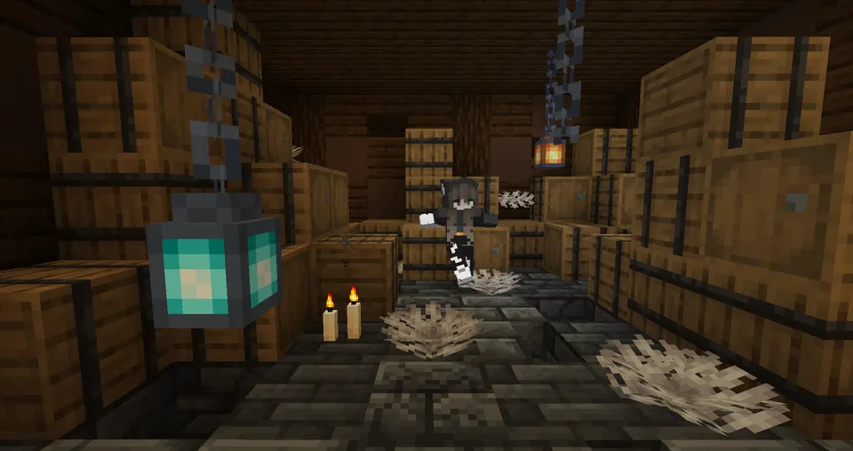 He's somewhere nearby — Minecraft xarita, rasm 4