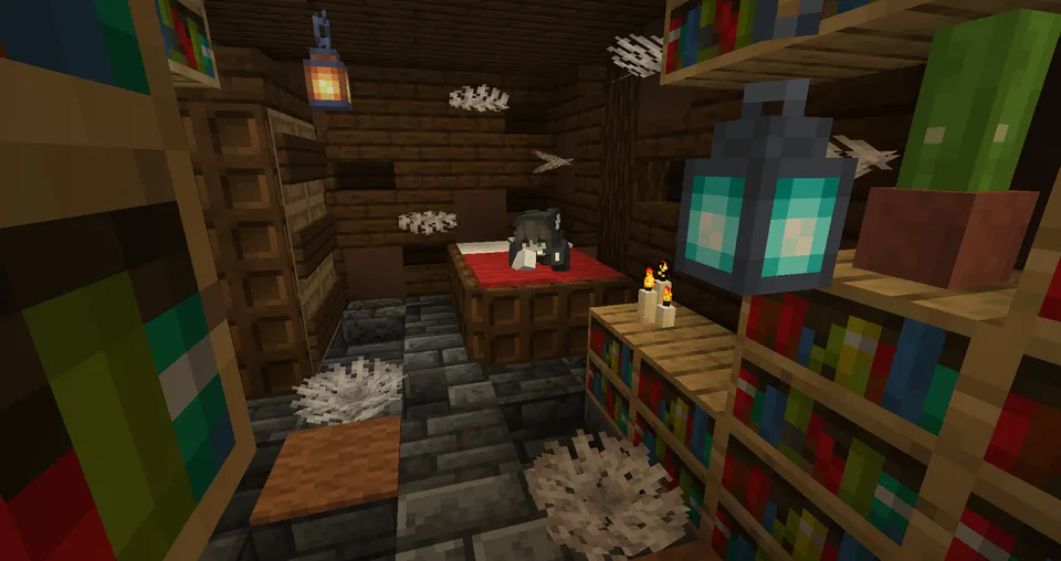 He's somewhere nearby — Minecraft xarita, rasm 6