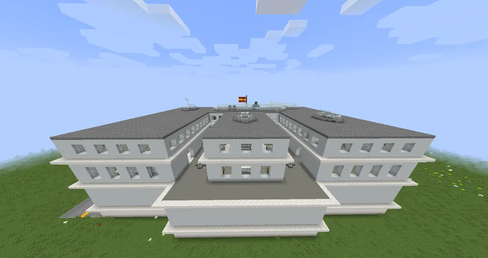 Ispaniya tanga saroyi - La Casa De Papel — Minecraft xarita, rasm 2