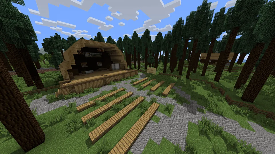 Pionerlar lageri (Everlasting Summer) — Minecraft xarita, rasm 5