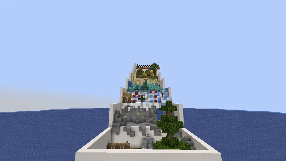Parkour on stairs — Minecraft xarita, rasm 3