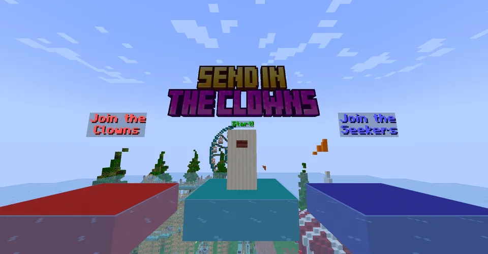 Send in the Clowns — Minecraft xarita, rasm 8