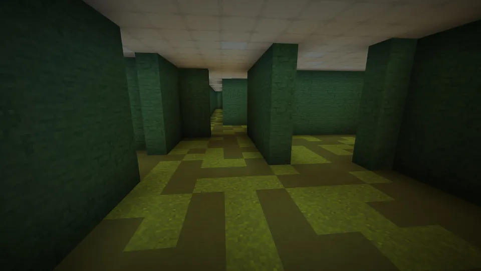 Backrooms — Minecraft xarita, rasm 2