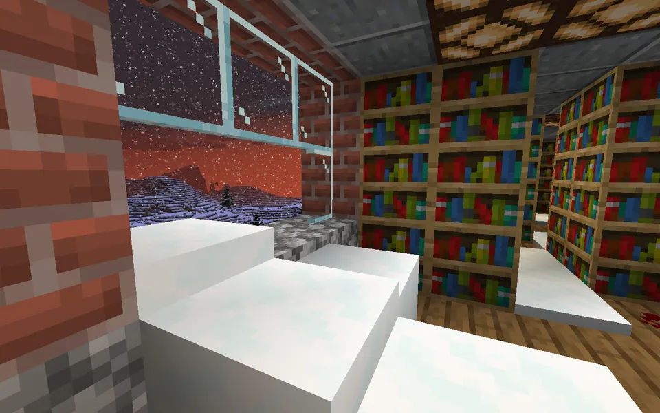 Tashlandiq kutubxona — Minecraft xarita, rasm 2