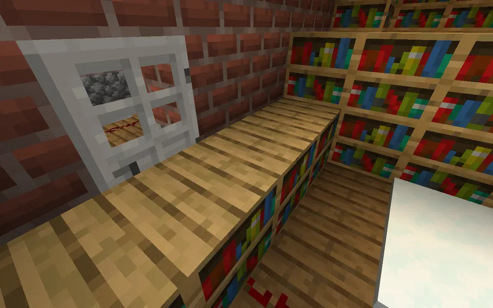 Tashlandiq kutubxona — Minecraft xarita, rasm 3