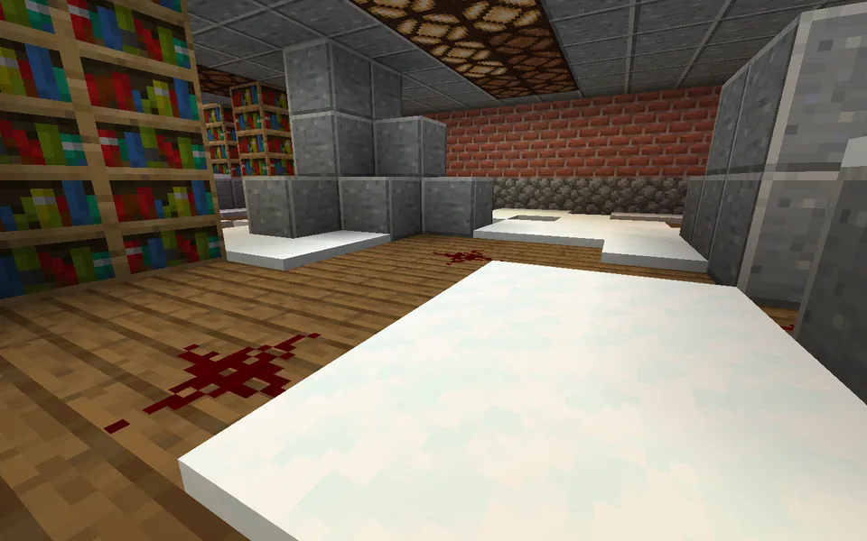 Tashlandiq kutubxona — Minecraft xarita, rasm 4