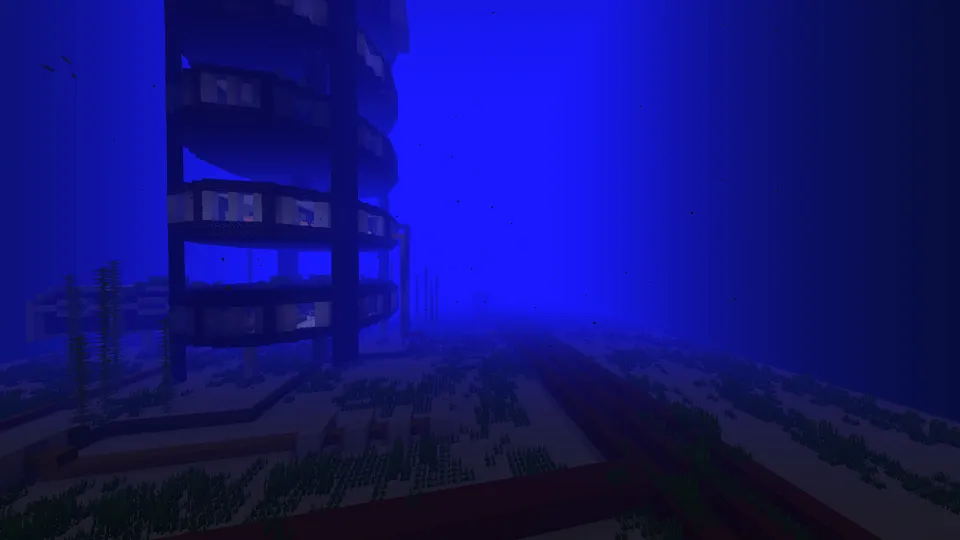 Suv ostida omon qolish - Pressure — Minecraft xarita, rasm 4