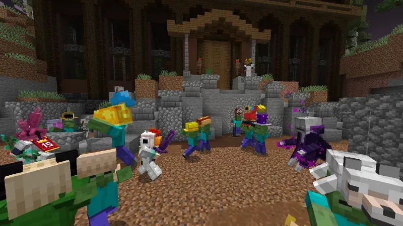 Sneaky Snipers 4 — Minecraft xarita, rasm 2