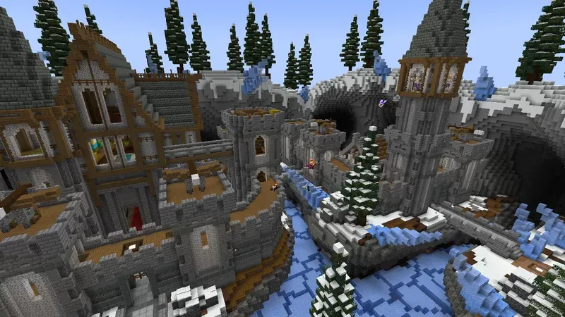 Sneaky Snipers 4 — Minecraft xarita, rasm 5