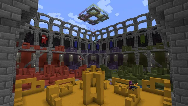 Sneaky Snipers 4 — Minecraft xarita, rasm 6