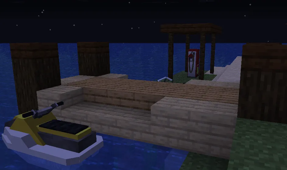 Dengiz bo'yidagi villa — Minecraft xarita, rasm 3