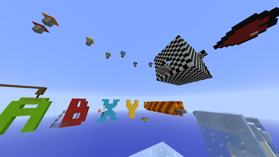 20 ta qiyin parkur bosqichi — Minecraft xarita, rasm 2