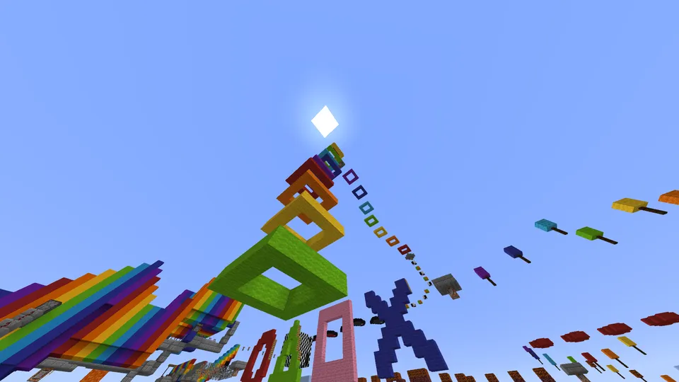 20 ta qiyin parkur bosqichi — Minecraft xarita, rasm 3