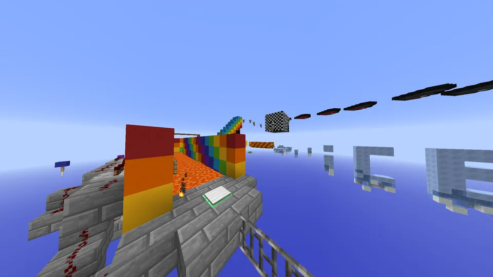 20 ta qiyin parkur bosqichi — Minecraft xarita, rasm 4