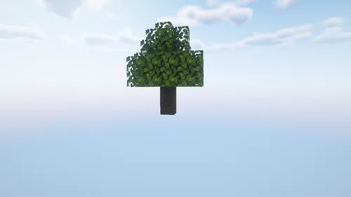 SkyBlock Trees 1.2 — Minecraft xarita, rasm 1