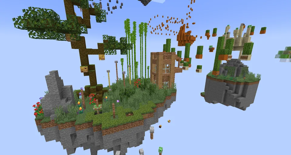 Heplikc'dan syujetli parkur — Minecraft xarita, rasm 2