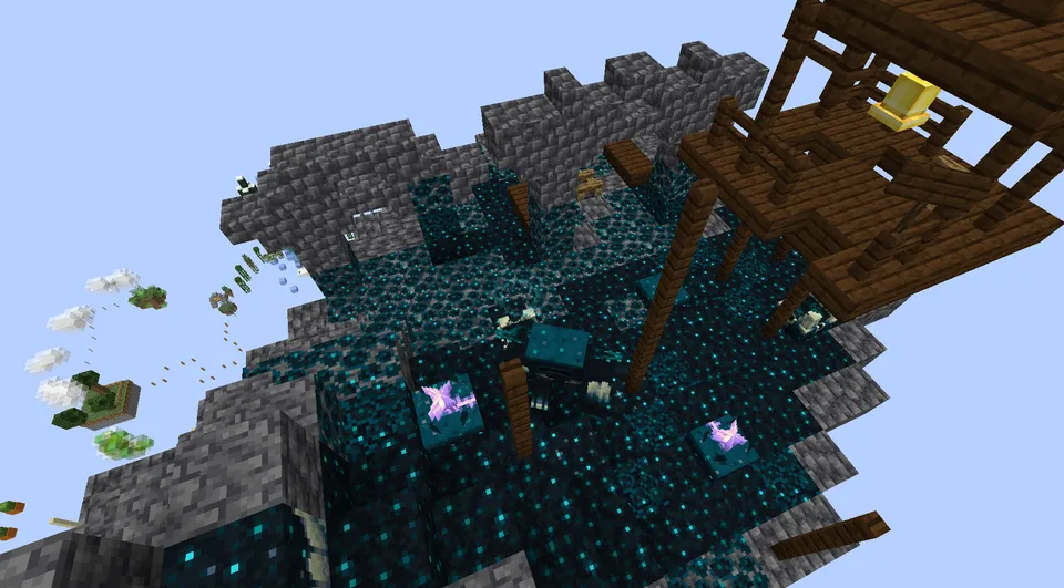 Heplikc'dan syujetli parkur — Minecraft xarita, rasm 3
