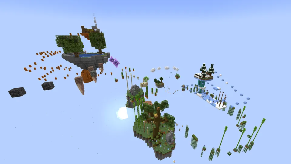 Heplikc'dan syujetli parkur — Minecraft xarita, rasm 4