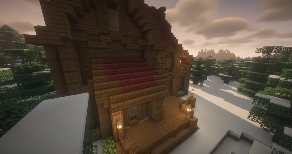 Log House — Minecraft xarita, rasm 6