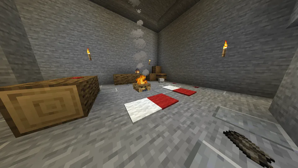 Ruscha tugmani top! — Minecraft xarita, rasm 4