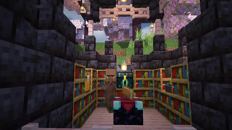 Cherry Village — Minecraft xarita, rasm 3