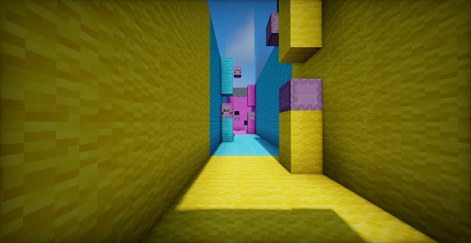 Sintetica'dan 100 ta eshik — Minecraft xarita, rasm 2